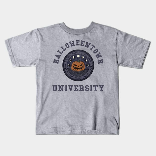 Halloweentown University Kids T-Shirt by Sticus Design